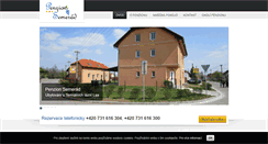 Desktop Screenshot of penzionsemerad.cz